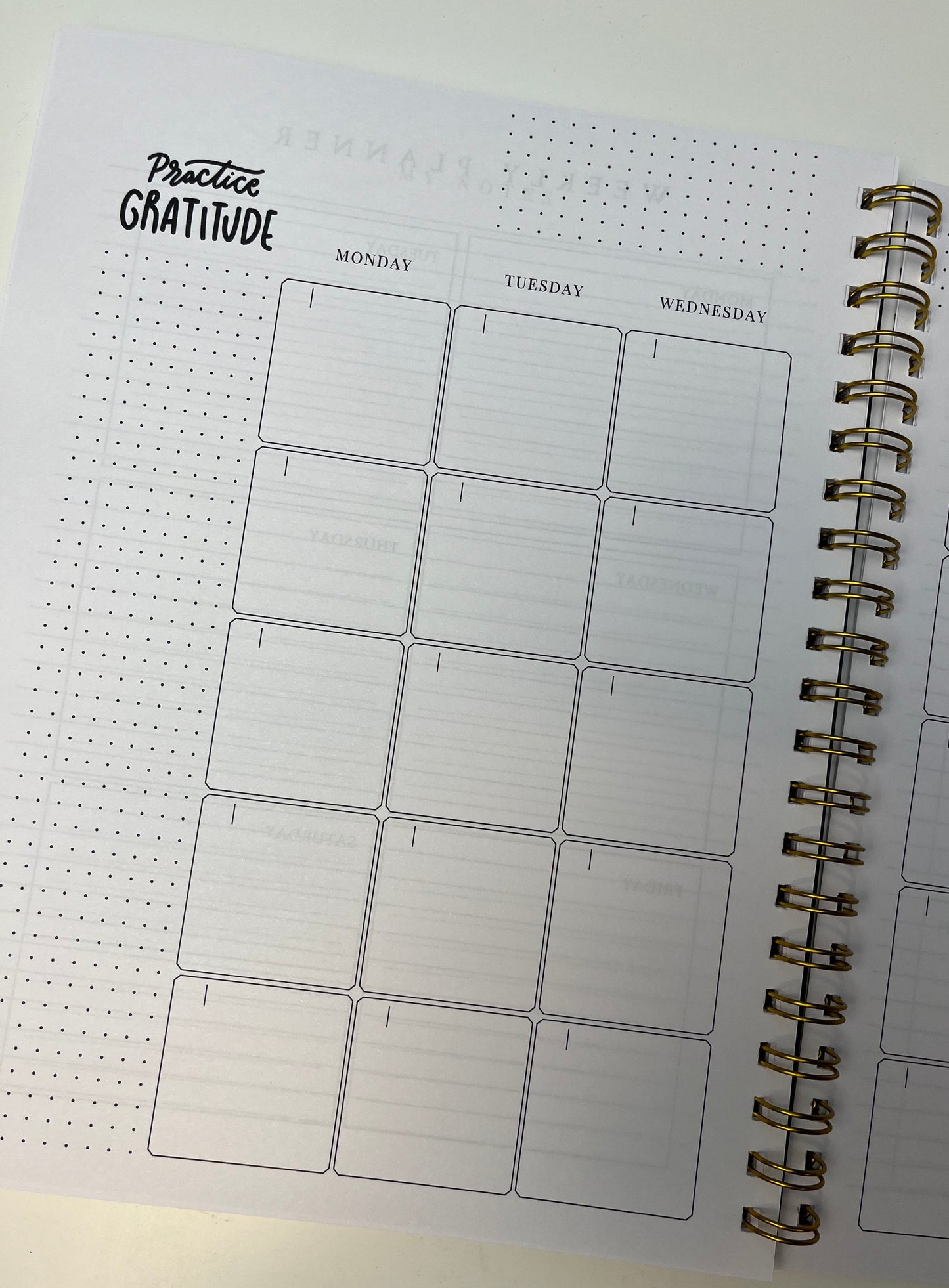 TEACH.PLAN.GO! Signature Gratitude Weekly Planner – Undated, 8.5" x 11