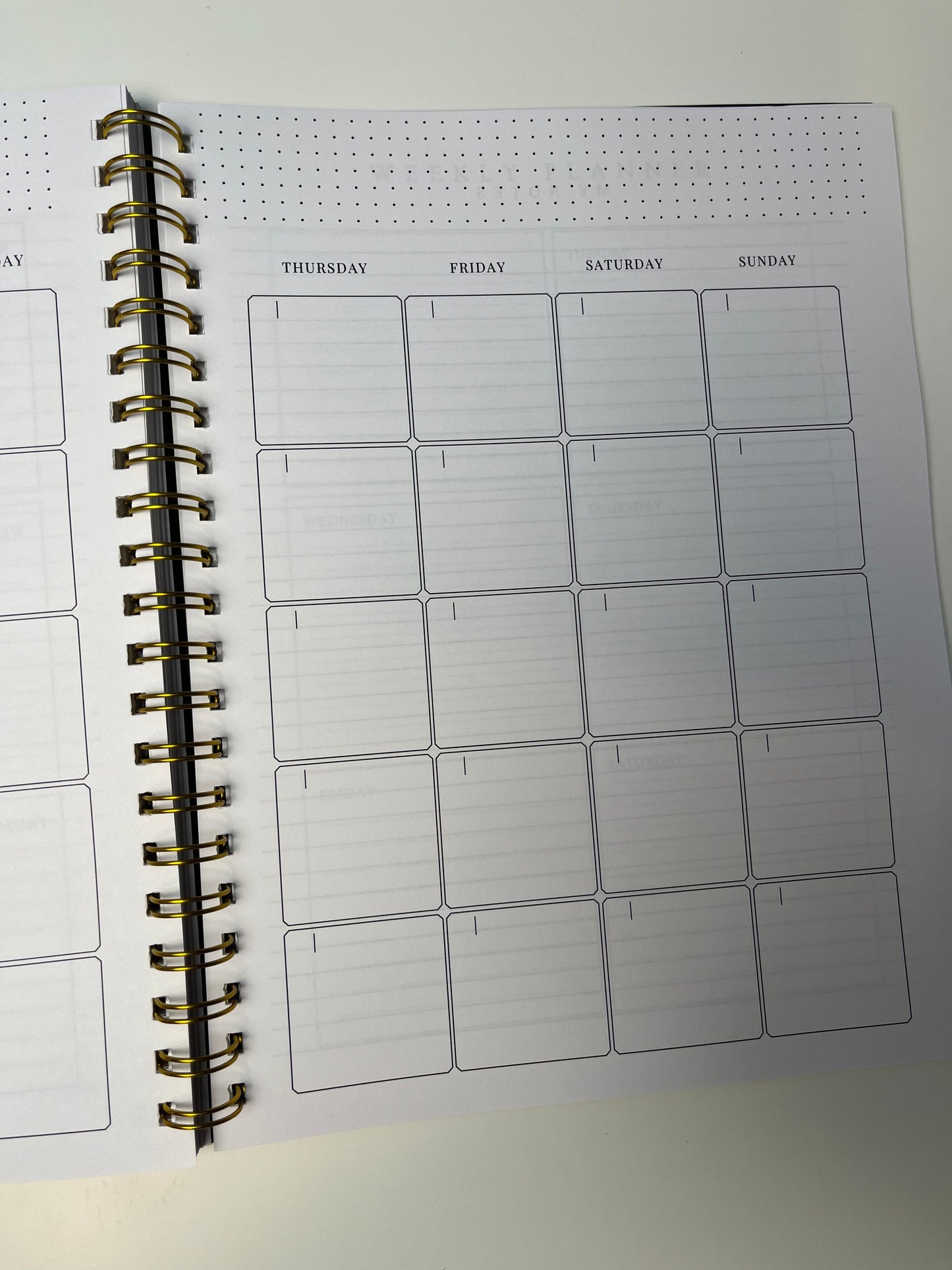 TEACH.PLAN.GO! Signature Gratitude Weekly Planner – Undated, 8.5" x 11