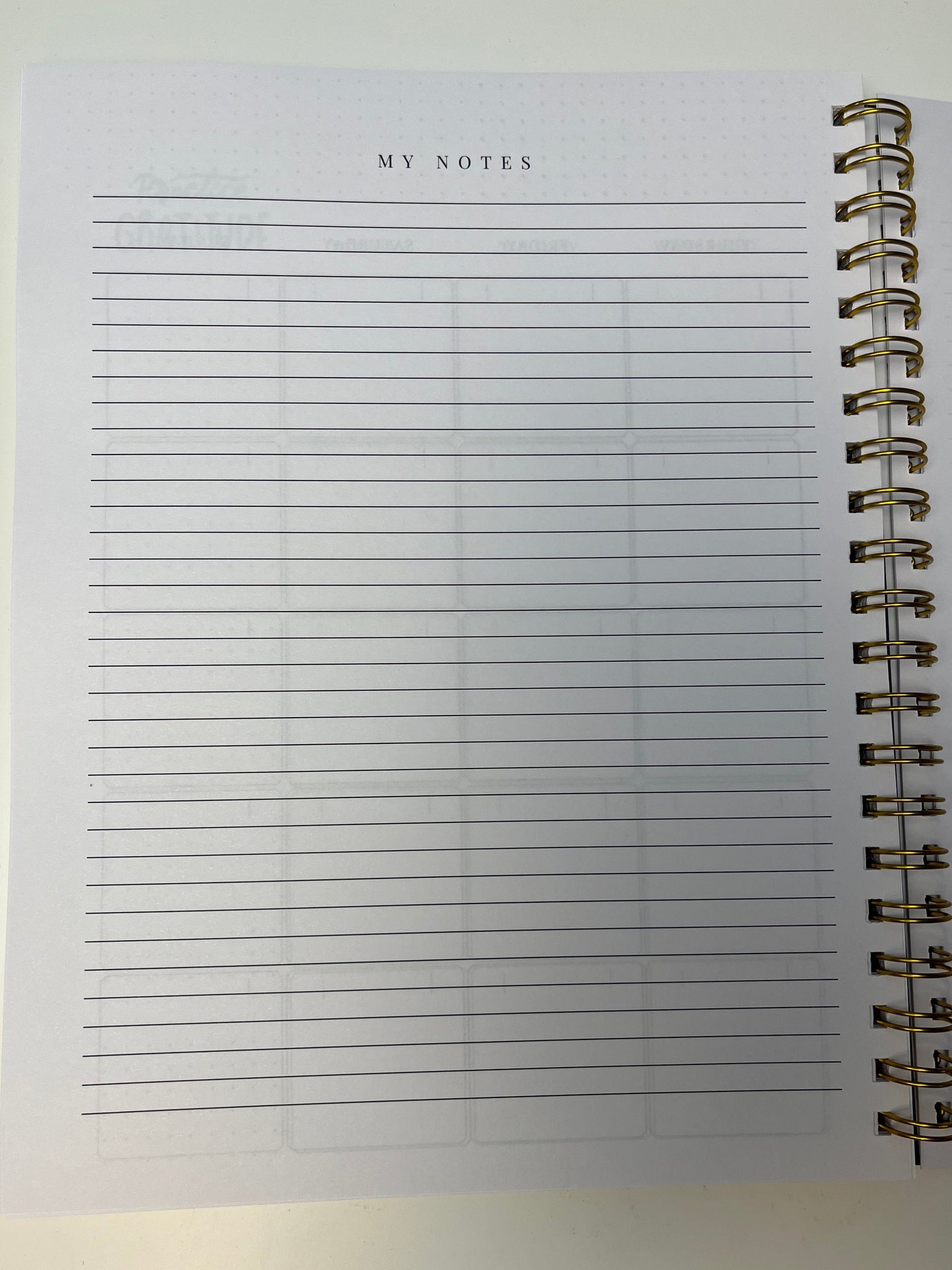 TEACH.PLAN.GO! Signature Gratitude Weekly Planner – Undated, 8.5" x 11